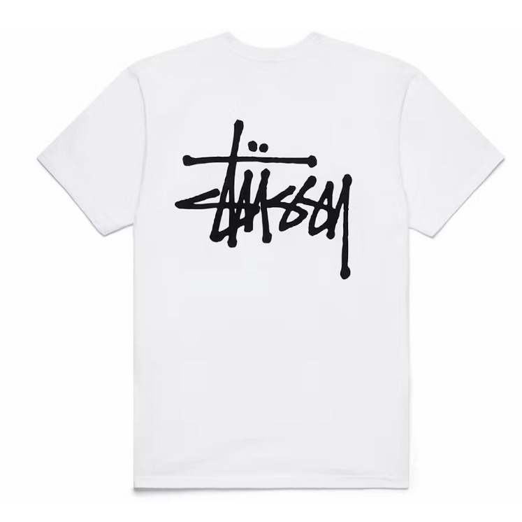 Stussy Basic Tee - White