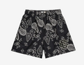 Eric Emanuel Basic Paisley Shorts - Black
