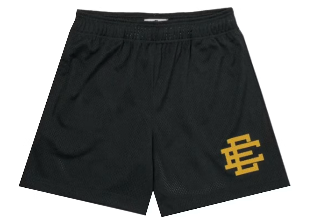 Eric Emanuel Basic Shorts - Black/Yellow