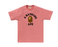 BAPE College Tee - Pink