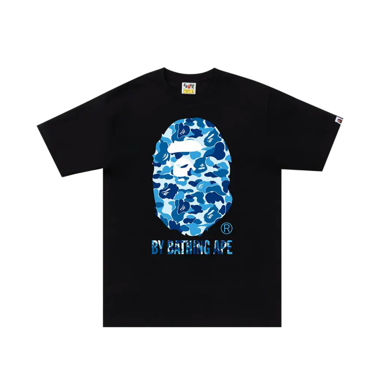BAPE ABC Camo Tee - Black/Blue