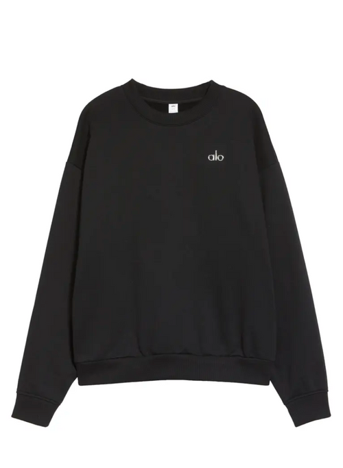 Alo Accolade Crewneck - Black