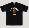 BAPE College Logo Tee - Black