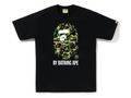 BAPE ABC Camo Tee - Black/Green