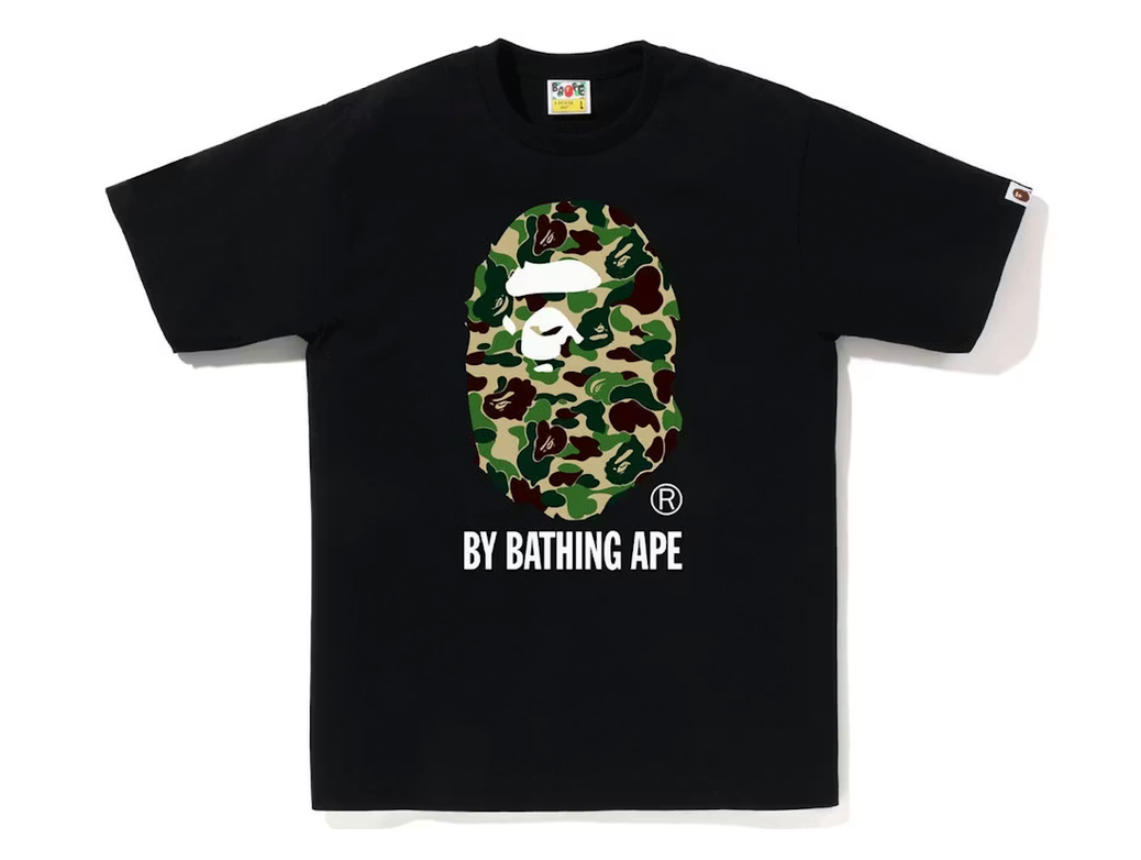 BAPE ABC Camo Tee - Black/Green