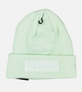 Supreme New Era Box Logo Beanie (FW23) - Light Green