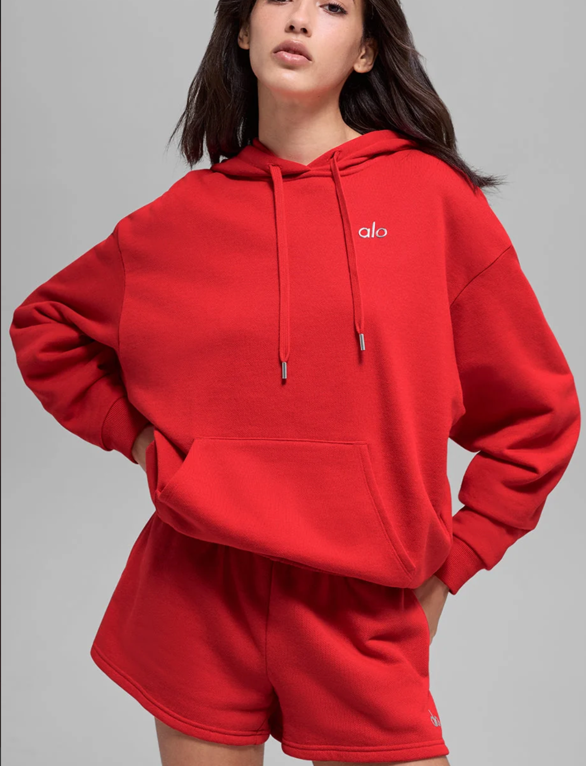 Alo Accolade Hoodie - Red