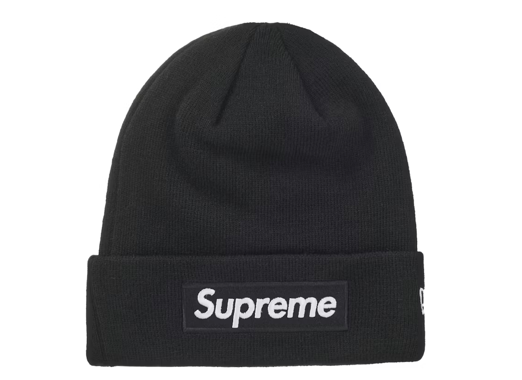 Supreme New Era Box Logo Beanie (FW24) - Black