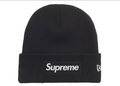 Supreme New Era Box Logo Beanie (FW25) - Black