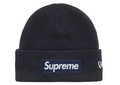 Supreme New Era Box Logo Beanie (FW25) - Navy