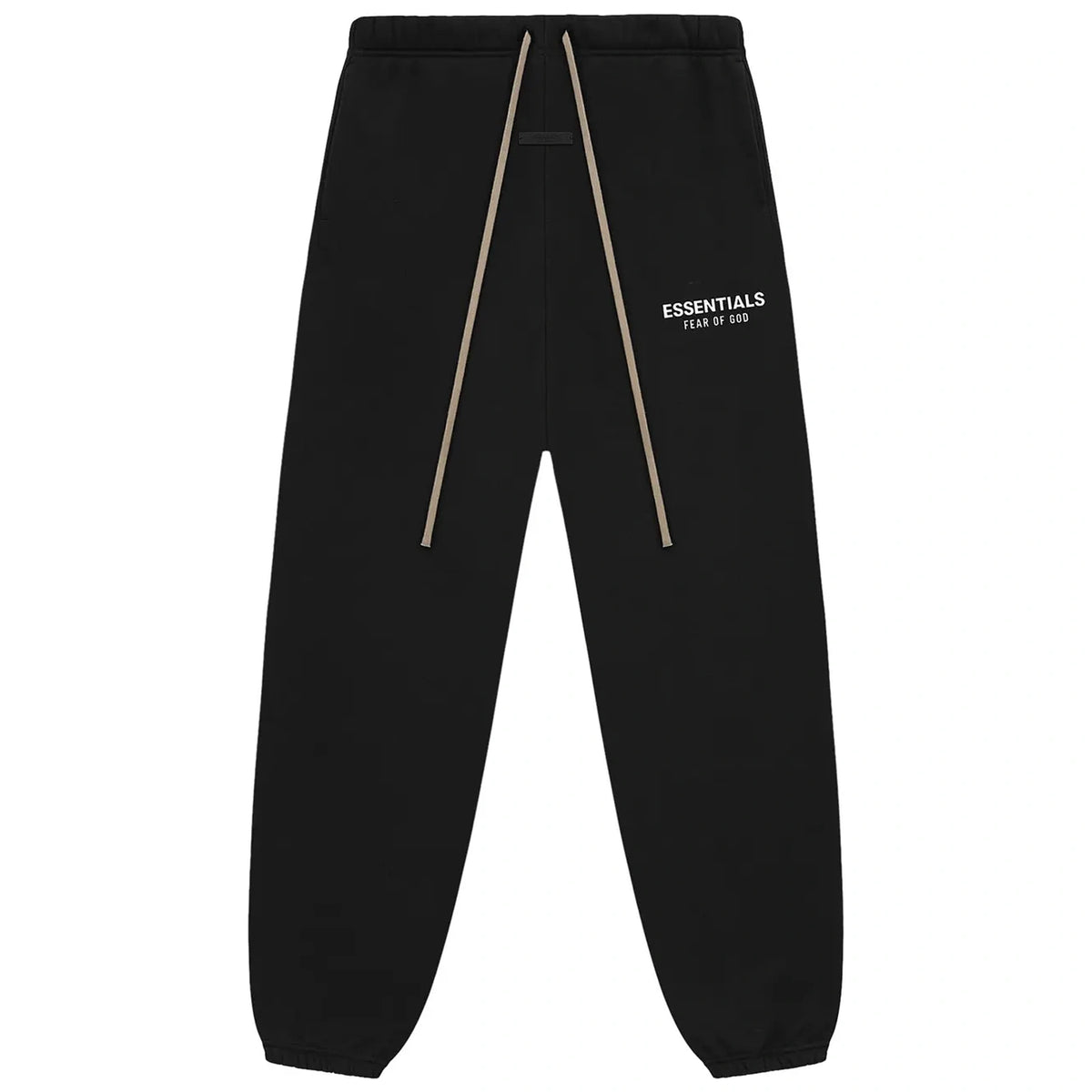 Essentials FW24 Black Sweats Cuffed