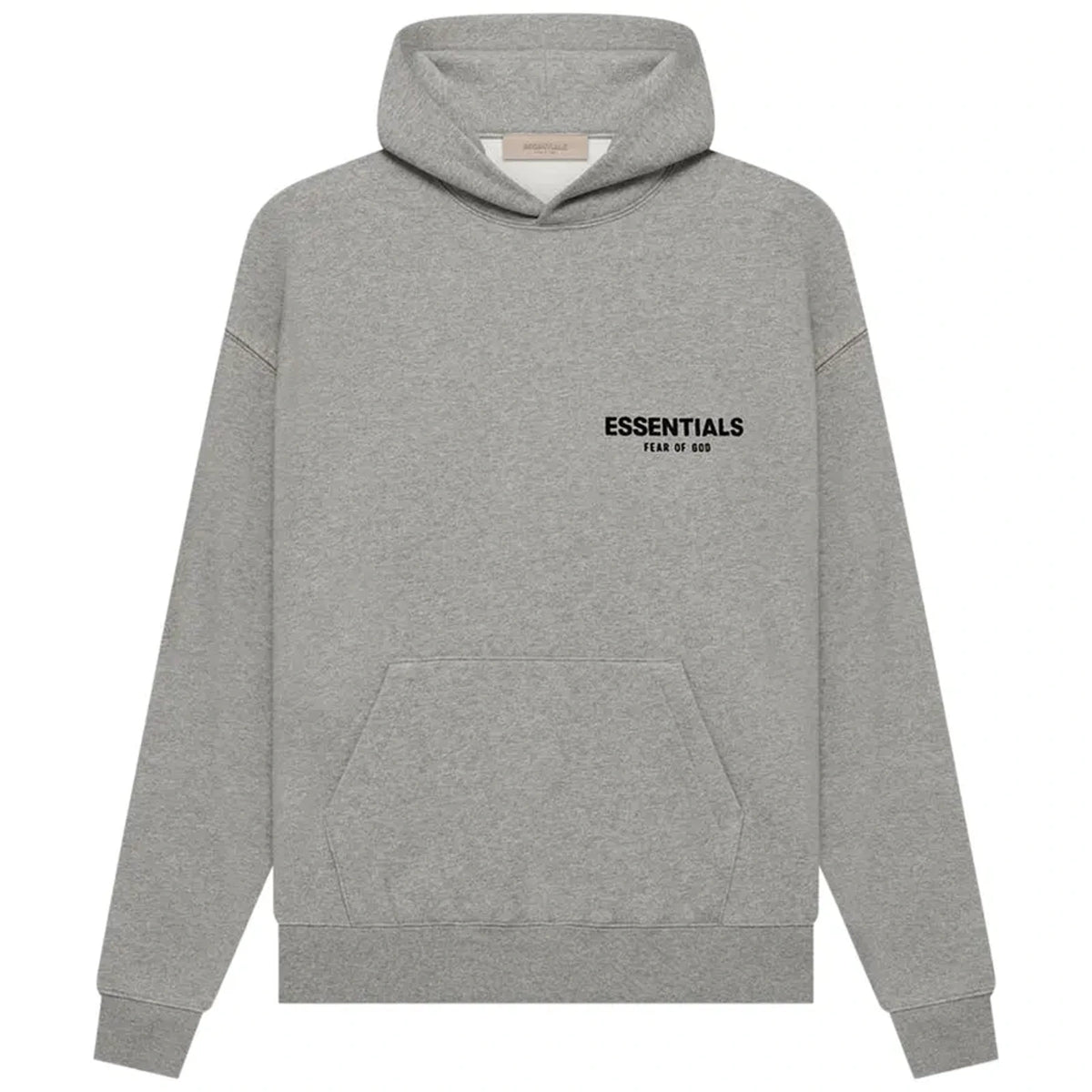 Essentials Dark Oatmeal Hoodie