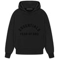 Essentials Jet Black Hoodie