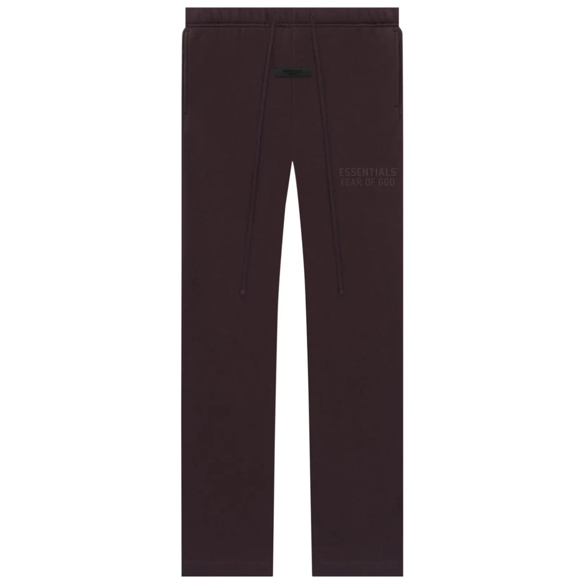 Essentials Plum Sweats Uncuffed