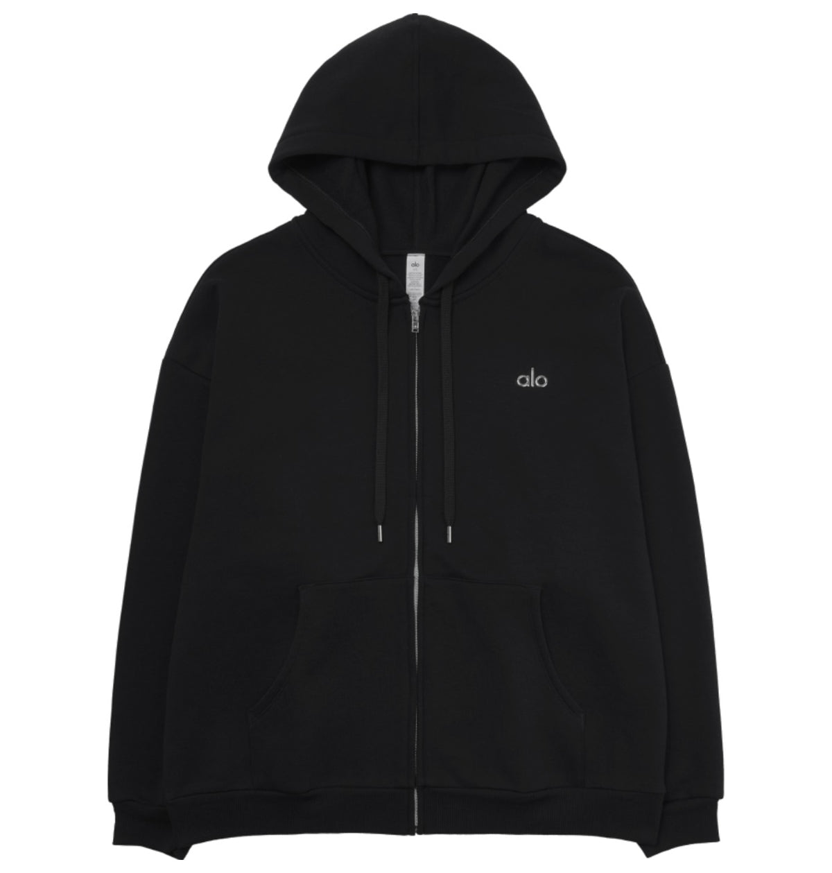 Alo Accolade Full Zip Hoodie - Black