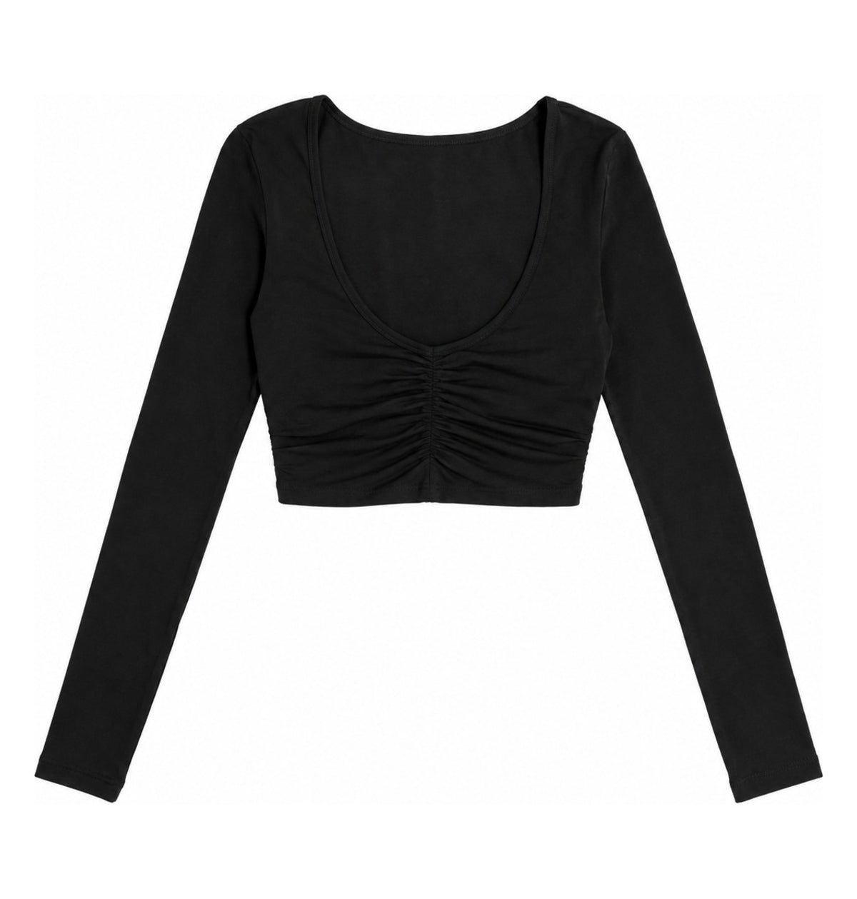 Alo Alosoft Intuition Long Sleeve Bra - Black
