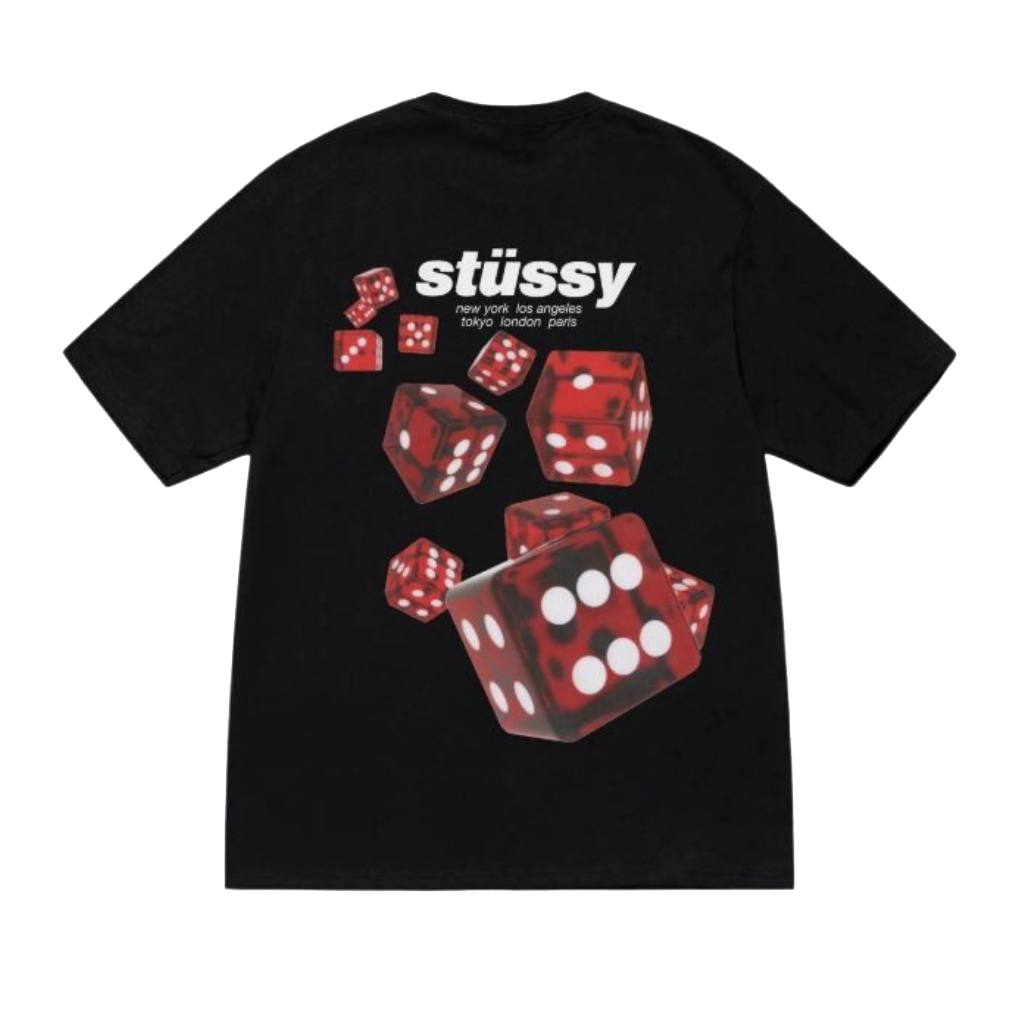 Stussy Rollers Tee - Black