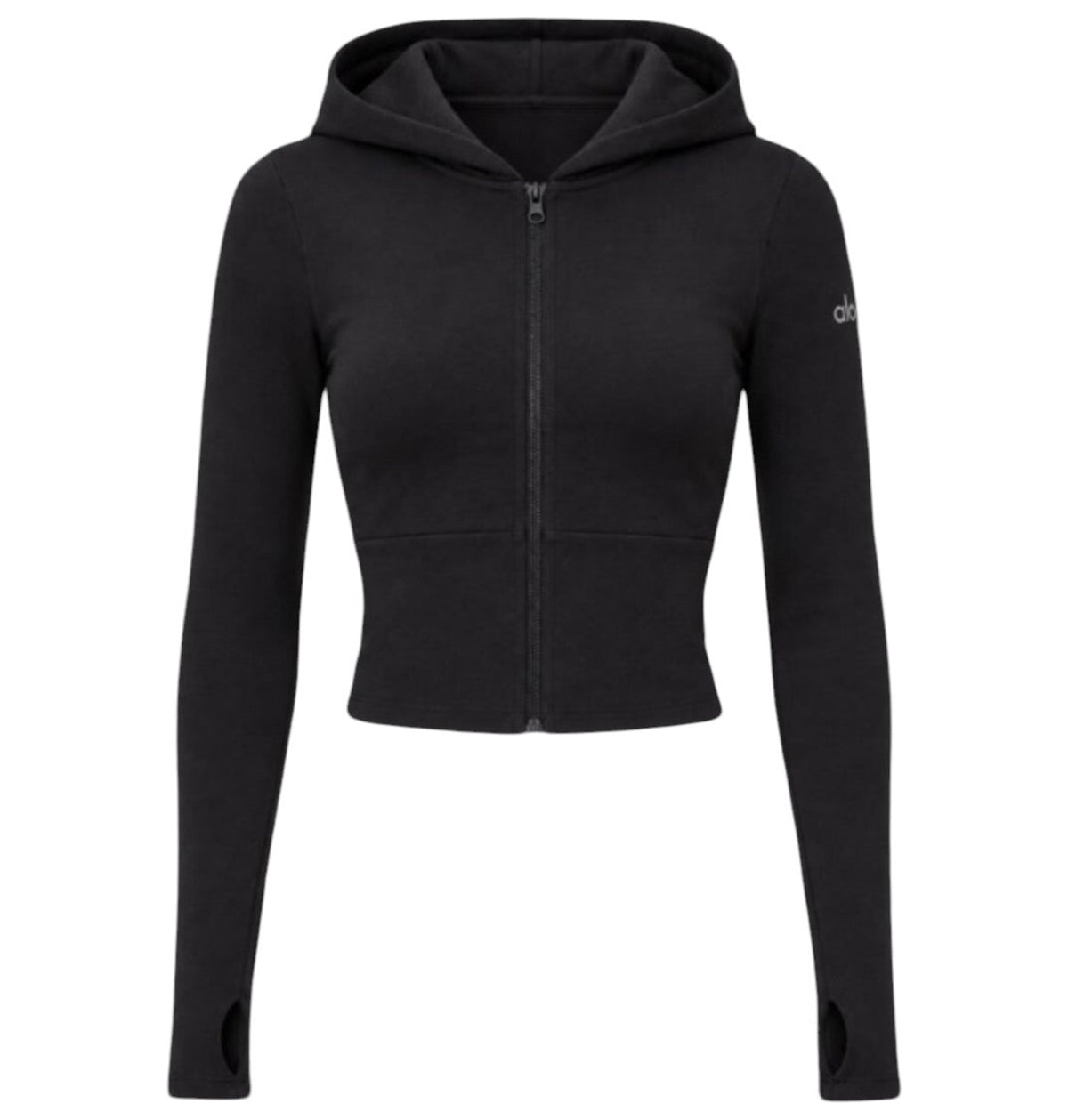 Alo Sway Full Zip Hoodie - Black